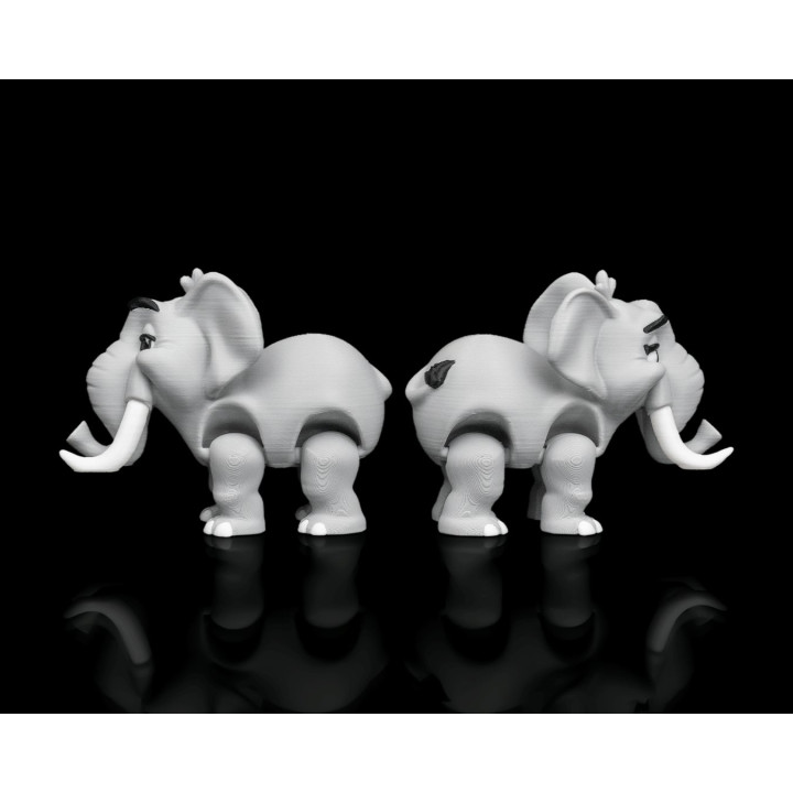 Duo De Figurines Éléphants Fantaisie – Décoration & Cadeau Original
