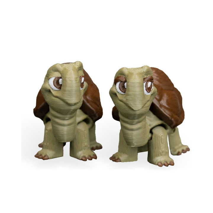 Duo De Tortues Rigolotes – Figurines Décoratives Faites Main En Occitanie