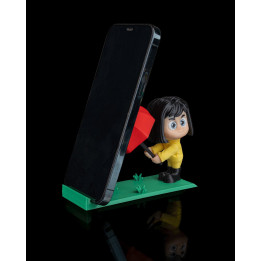 Support Téléphone "Caught In The Rain" – Figurine Fille Au Parapluie