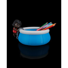 Vide-Poches Piscine Gonflable – Rangement Bureau Humour Made In Occitanie