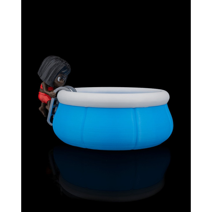 Vide-Poches Piscine Gonflable – Rangement Bureau Humour Made In Occitanie