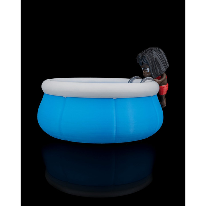 Vide-Poches Piscine Gonflable – Rangement Bureau Humour Made In Occitanie