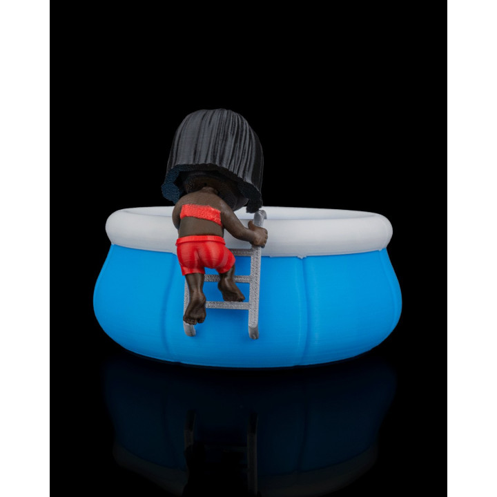 Vide-Poches Piscine Gonflable – Rangement Bureau Humour Made In Occitanie