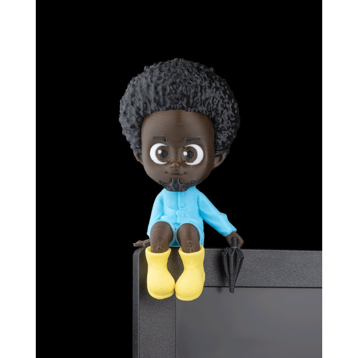 Rain Check – Figurine Décorative Pour Écran De Bureau