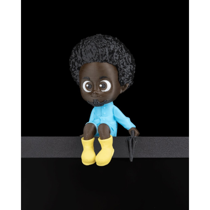 Rain Check – Figurine Décorative Pour Écran De Bureau