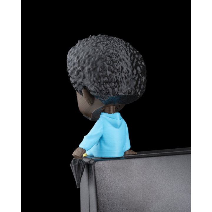 Rain Check – Figurine Décorative Pour Écran De Bureau