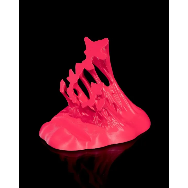 Support Téléphone Flammes Organiques – Porte-Téléphone Décoratif