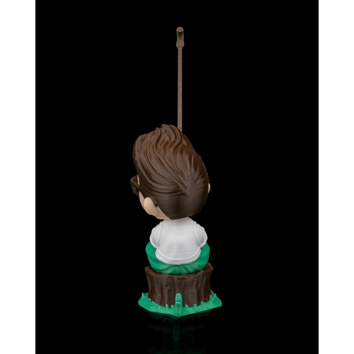 Porte-Sachet De Thé Pêcheur – Figurine Décorative Amusante