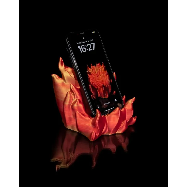 Support Téléphone Flammes – Rem-Ember-Ance
