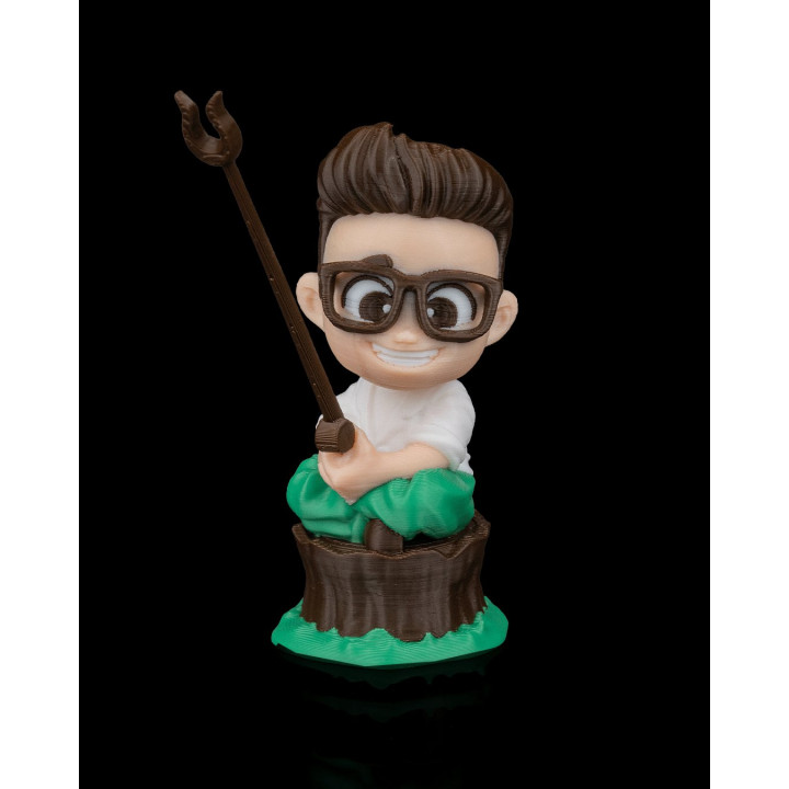 Pêcheur De Câbles – Range-Câble Usb Figurine Humoristique