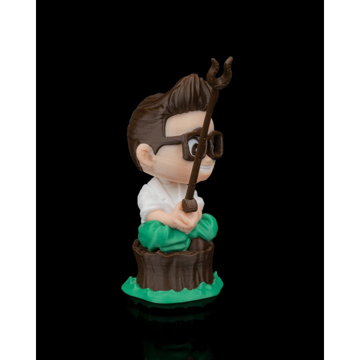 Pêcheur De Câbles – Range-Câble Usb Figurine Humoristique