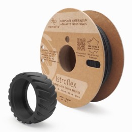 Nanovia - ISTROFLEX (Contact Alimentaire) - Noir (Black) - 1.75 mm - 5
