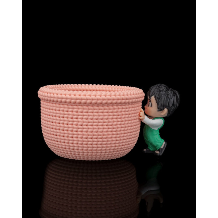 Coupe Rangement Crochet Avec Figurine Magnétique – Stitch Stash Trinket Dish