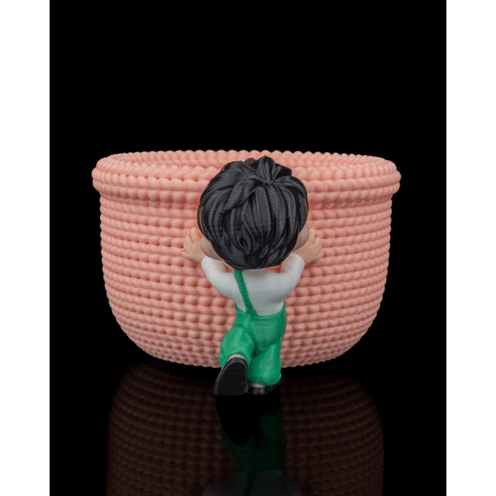 Coupe Rangement Crochet Avec Figurine Magnétique – Stitch Stash Trinket Dish