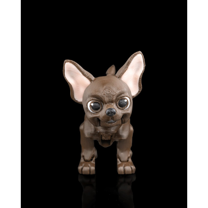 Lupe Le Chihuahua – Figurine Articulée Haute Attitude