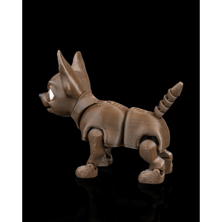 Lupe Le Chihuahua – Figurine Articulée Haute Attitude
