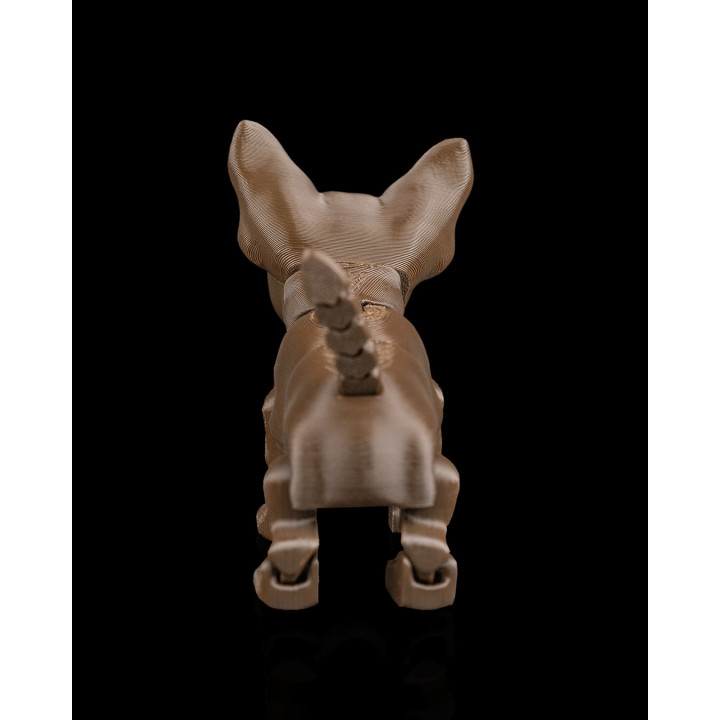Lupe Le Chihuahua – Figurine Articulée Haute Attitude