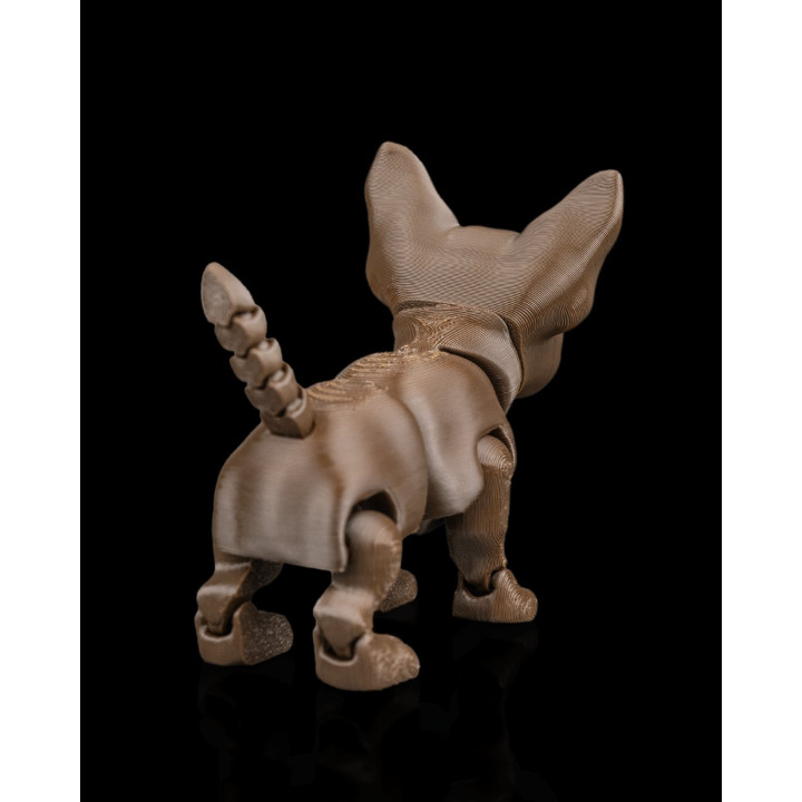 Lupe Le Chihuahua – Figurine Articulée Haute Attitude