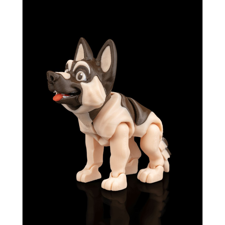 Jerry Le Berger Allemand – Figurine Articulée