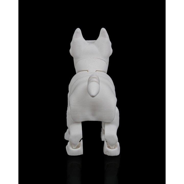 Rex Le Bull Terrier – Figurine Articulée & Niche Secrète