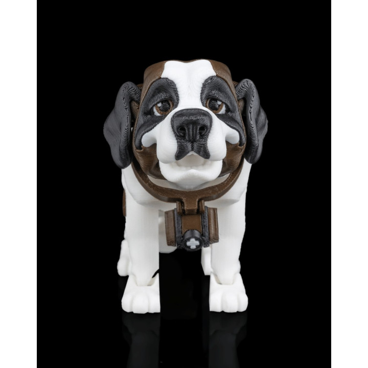 Bernie Le Saint-Bernard – Figurine Décorative Avec Niche