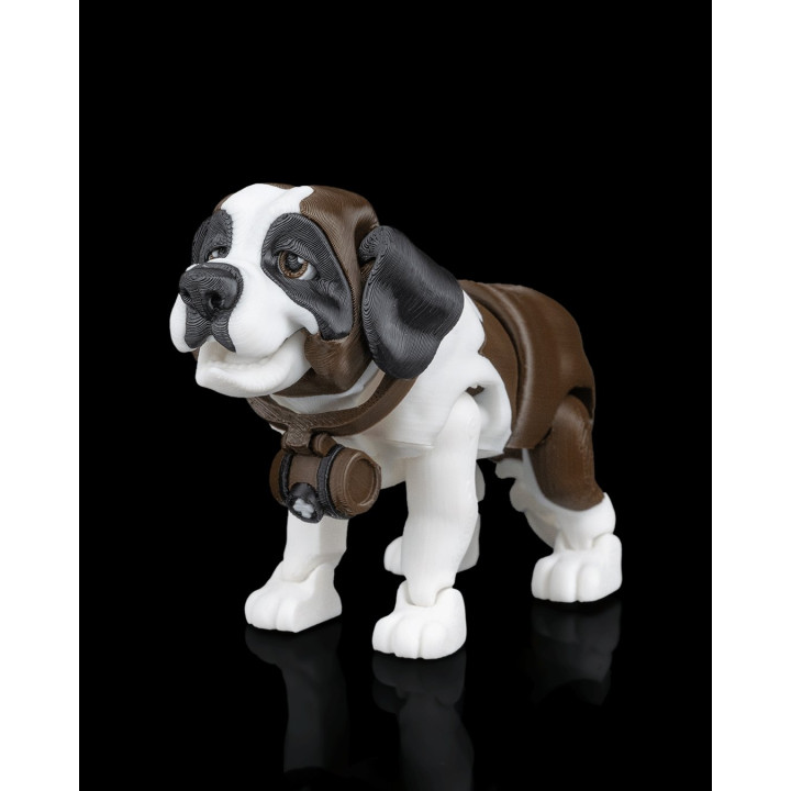 Bernie Le Saint-Bernard – Figurine Décorative Avec Niche
