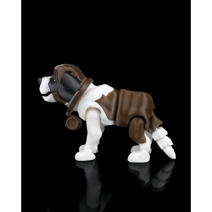 Bernie Le Saint-Bernard – Figurine Décorative Avec Niche