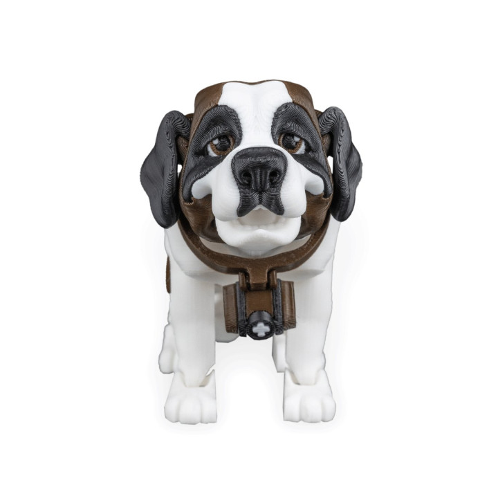 Bernie Le Saint-Bernard – Figurine Décorative Avec Niche