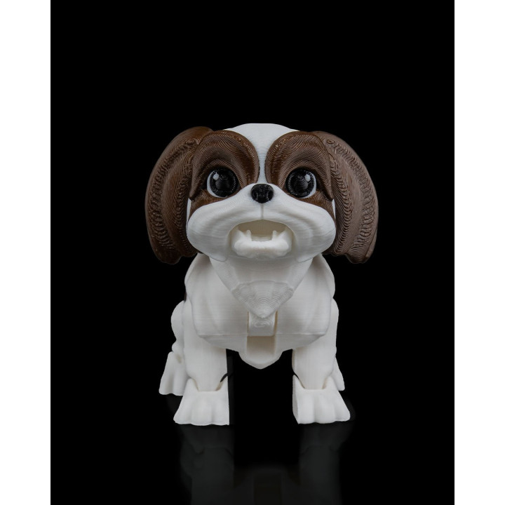 Rachel La Shih Tzu – Figurine Articulée Avec Niche & Accessoires