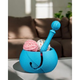 Bol à laine + porte-crochet – Kit crochet Occitanie
