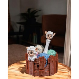 Bol à pelotes & crochet mouton – Made in Occitanie
