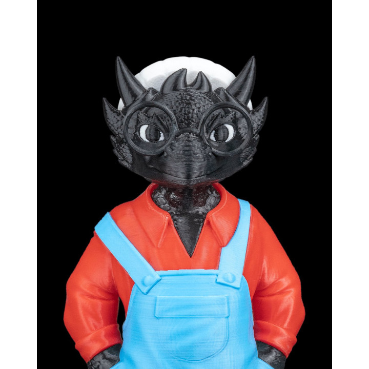 Figurine Carlos – La Créature Des Bois En Salopette