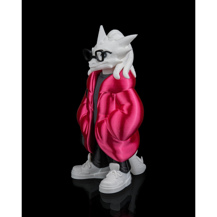 Zydelphior "Delphine" – Figurine Créature Urbaine Mystique