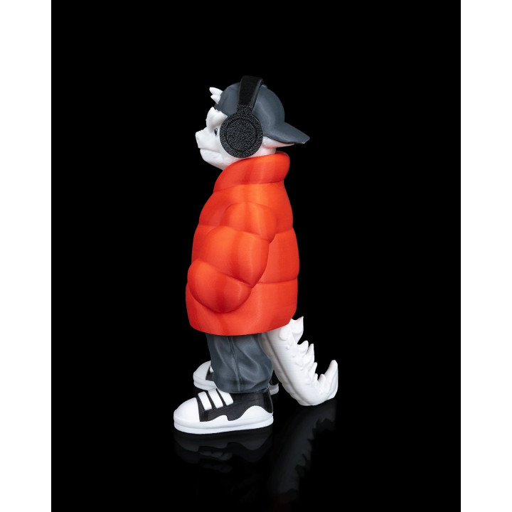 Korbr'Anul "Bryan" – Figurine Démon Streetwear Avec Casque