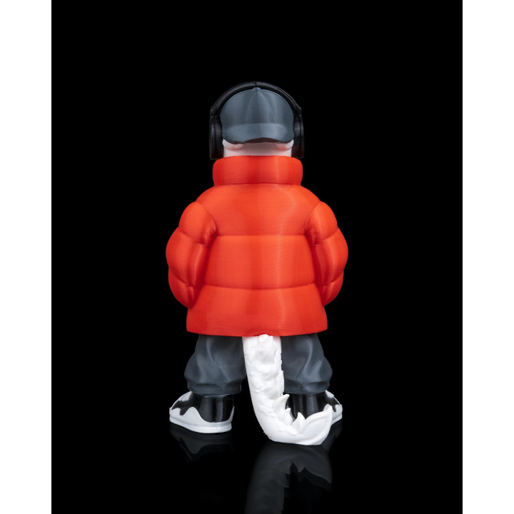 Korbr'Anul "Bryan" – Figurine Démon Streetwear Avec Casque