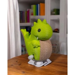 Dinosaure mignon mécanique – Figurine Made in Occitanie