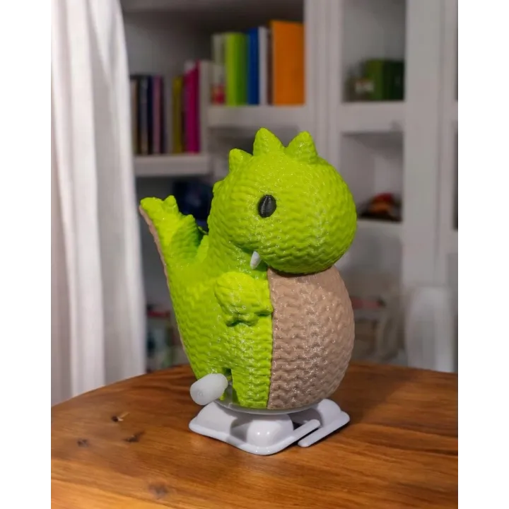 Dinosaure mignon mécanique – Figurine Made in Occitanie