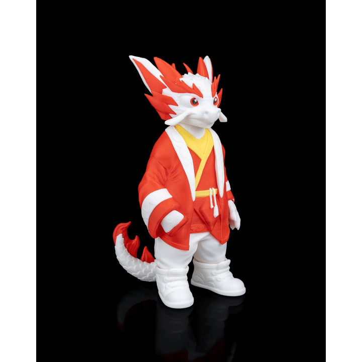 Drakhiroth "Maître Hiro" – Figurine Dragon Samouraï