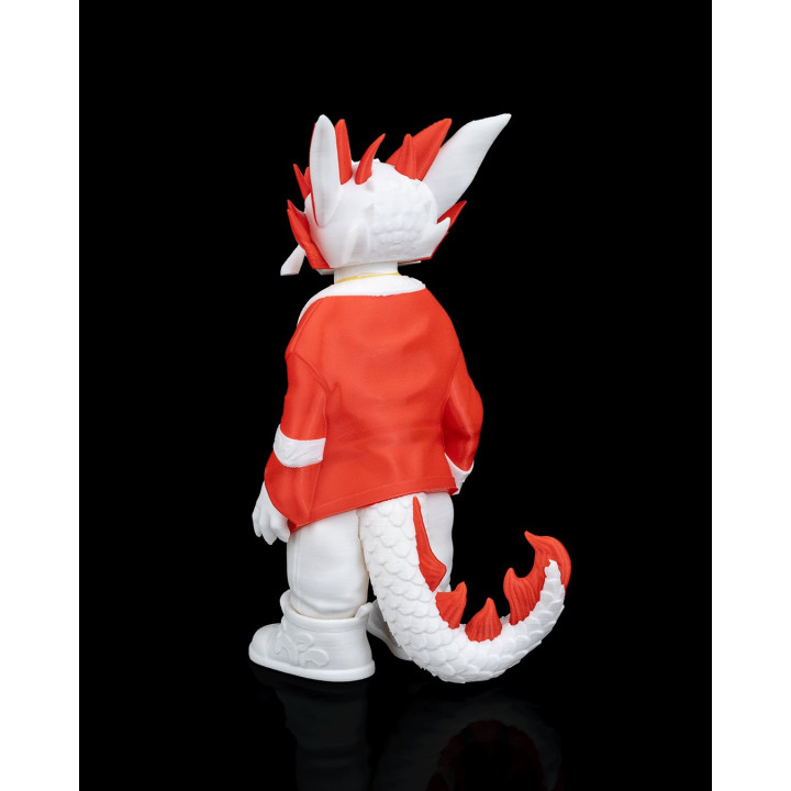 Drakhiroth "Maître Hiro" – Figurine Dragon Samouraï