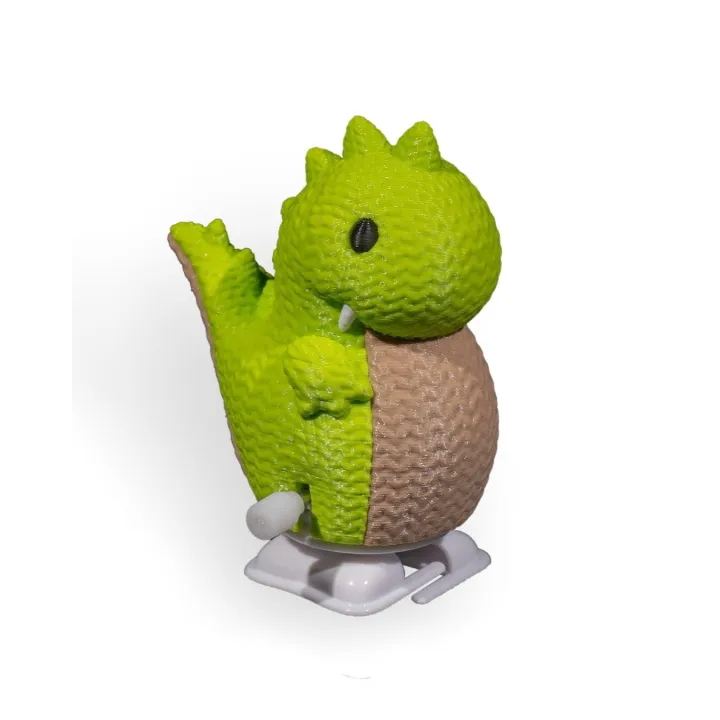 Dinosaure mignon mécanique – Figurine Made in Occitanie