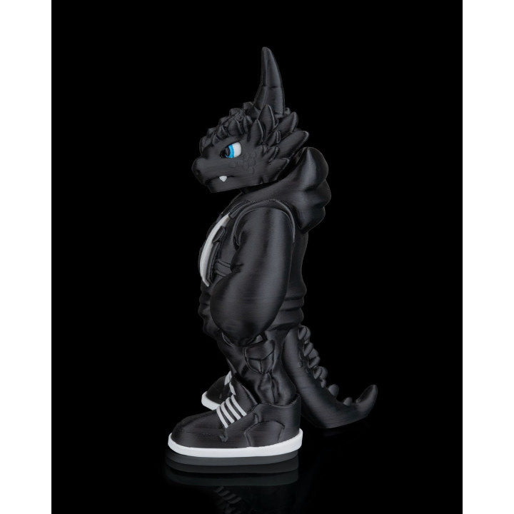 Antoine "The Scaled Veil" – Figurine Dragon Streetwear