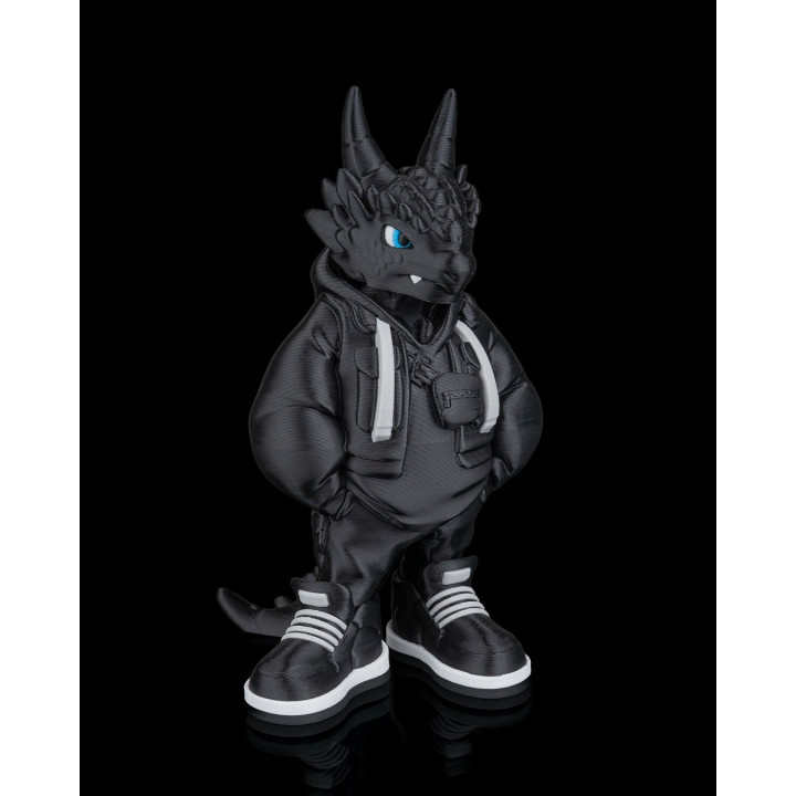 Antoine "The Scaled Veil" – Figurine Dragon Streetwear