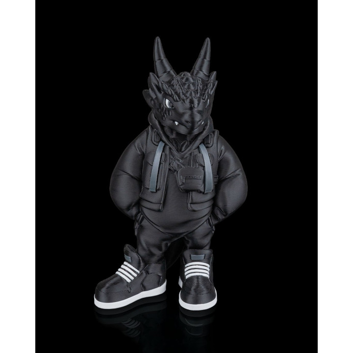Antoine "The Scaled Veil" – Figurine Dragon Streetwear