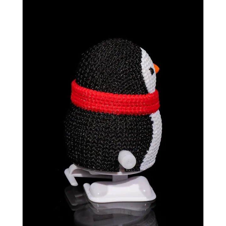 Pingouin à remonter – Figurine déco Made in Occitanie