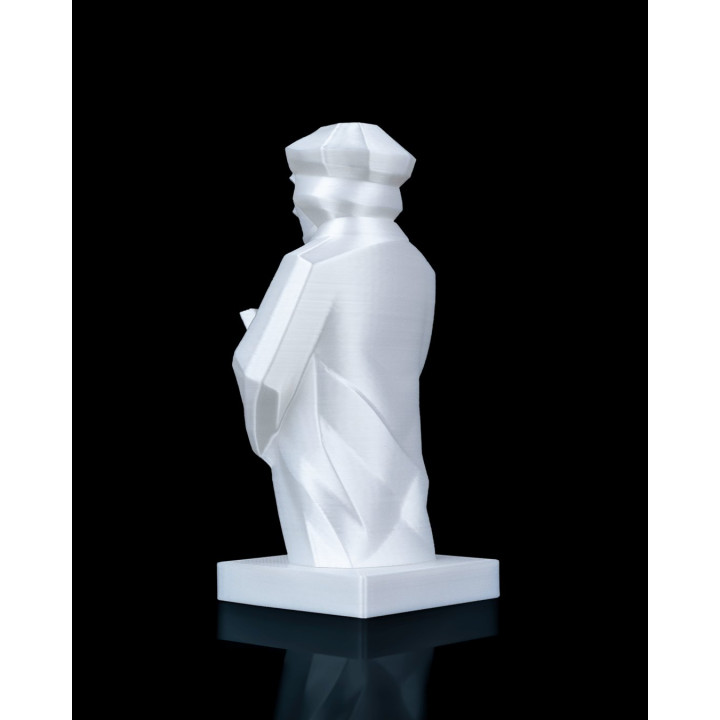 Buste Martin Luther – Sculpture Décorative Style Low Poly