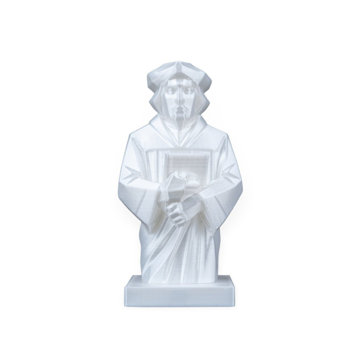 Buste Martin Luther – Sculpture Décorative Style Low Poly