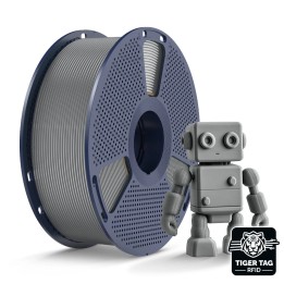 Sunlu - PETG - Gris (Grey) - 1,75 mm - 1 kg avec RFID TigerTag | Espac