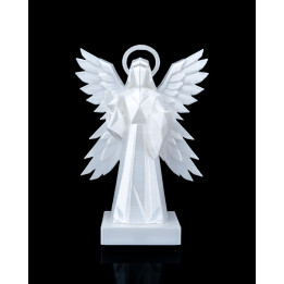 Statue Ange Aux Quatre Ailes – Sculpture Céleste Géométrique