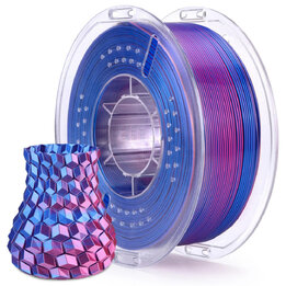 Elegoo - Silk PLA - Bleu Violet - 1,75 mm - 1 kg | Maison Drabiec