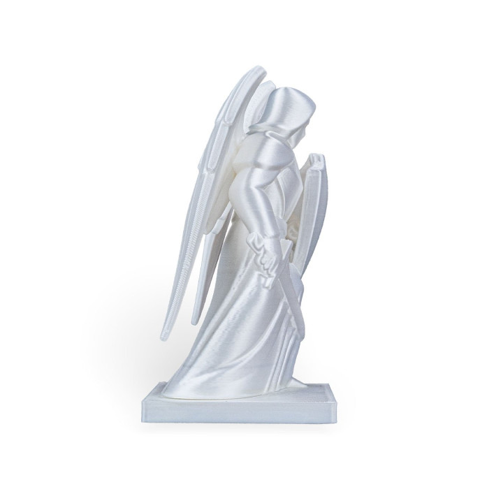 Statue Archange Michel – Guerrier Divin Aux Grandes Ailes